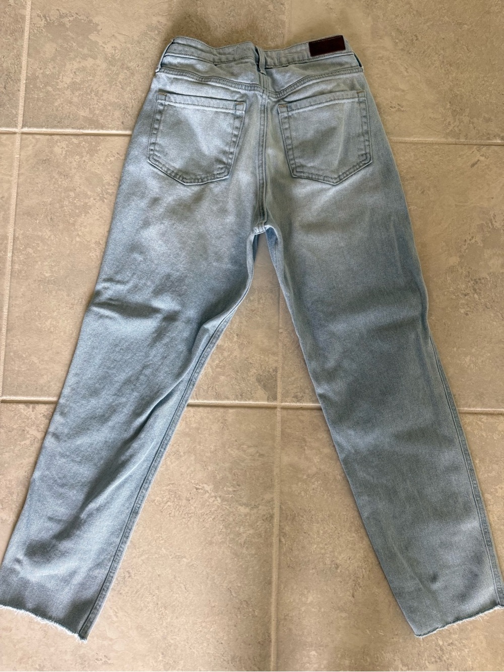 Hollister Light Blue Ultra High-Rise Mom Jeans 2 pair - Picture 9 of 11